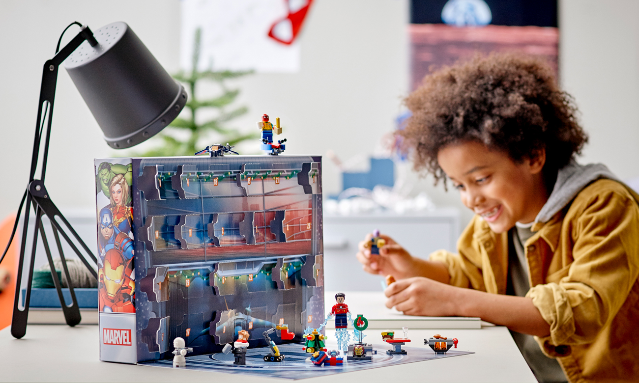 lego marvel avengers zestaw świąteczny