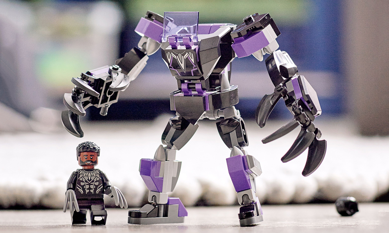 LEGO Super Heroes Mechaniczna zbroja Czarnej Pantery