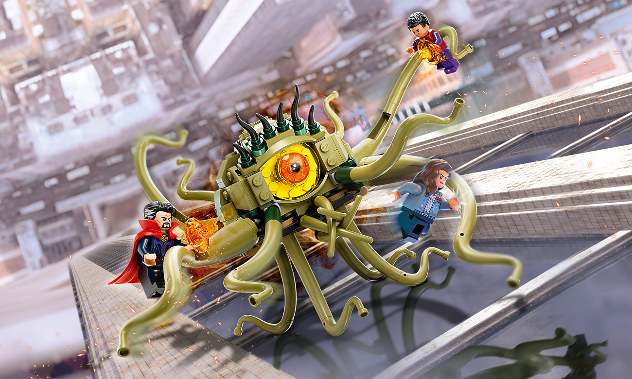 LEGO Marvel Starcie z Gargantosem