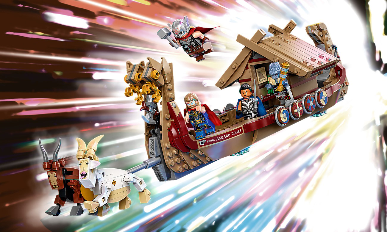 LEGO Marvel Kozia łódź