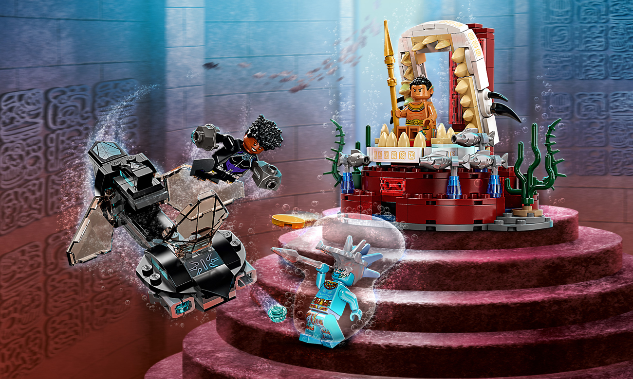 LEGO Marvel 76213 Sala tronowa króla Namora