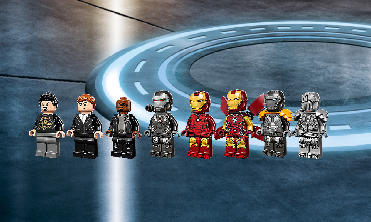 lego minifigurki Marvel Tony Stark