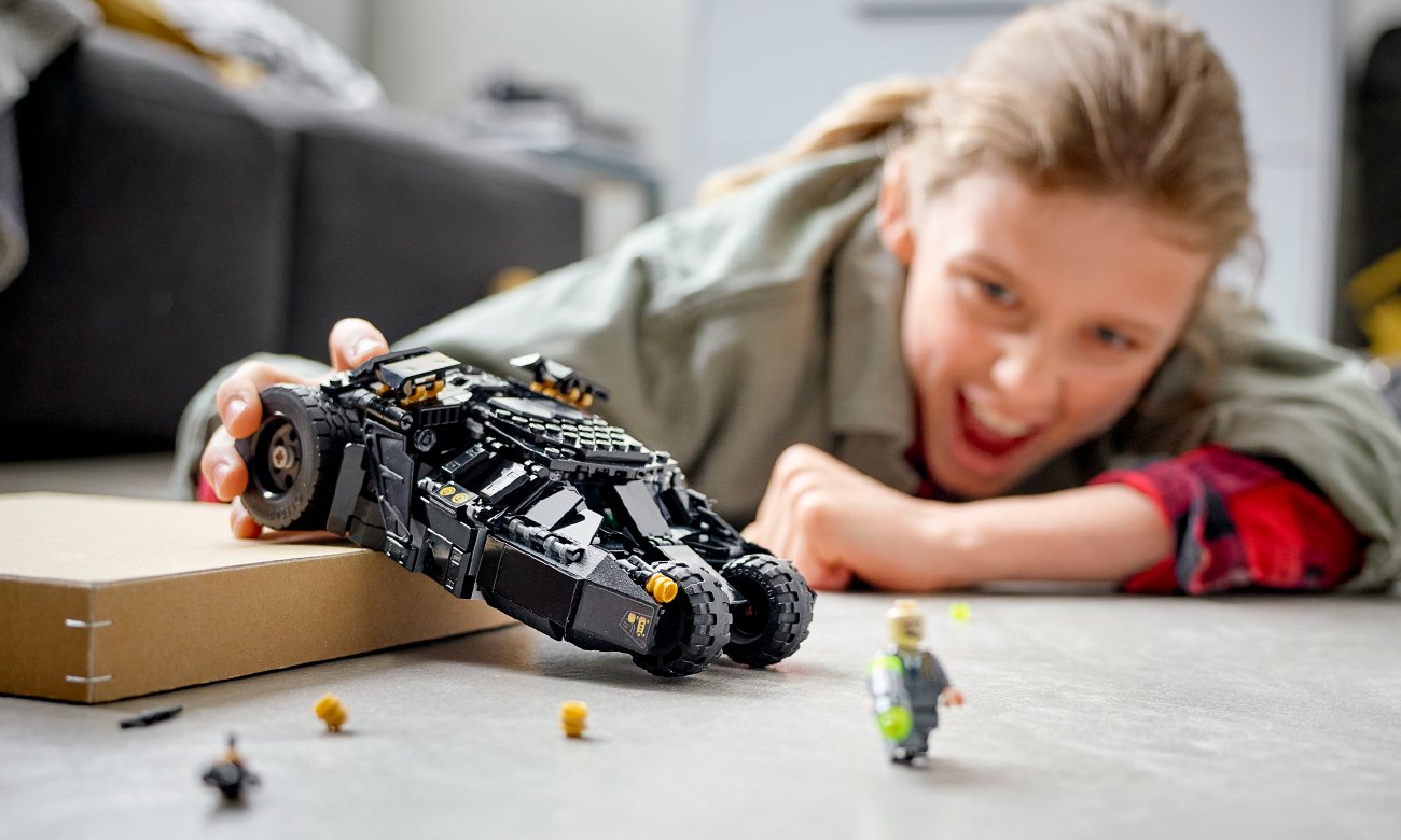batmobil z klocków lego