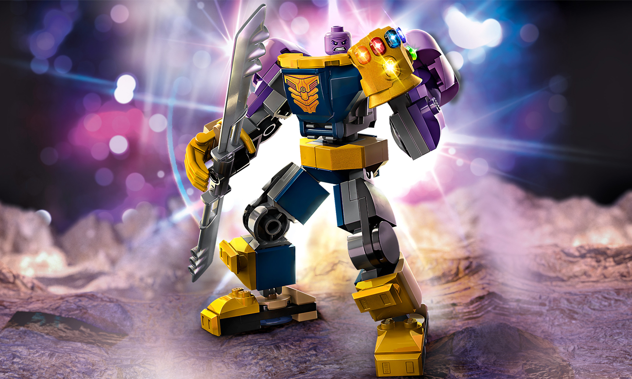 LEGO Marvel Mechaniczna zbroja Thanosa