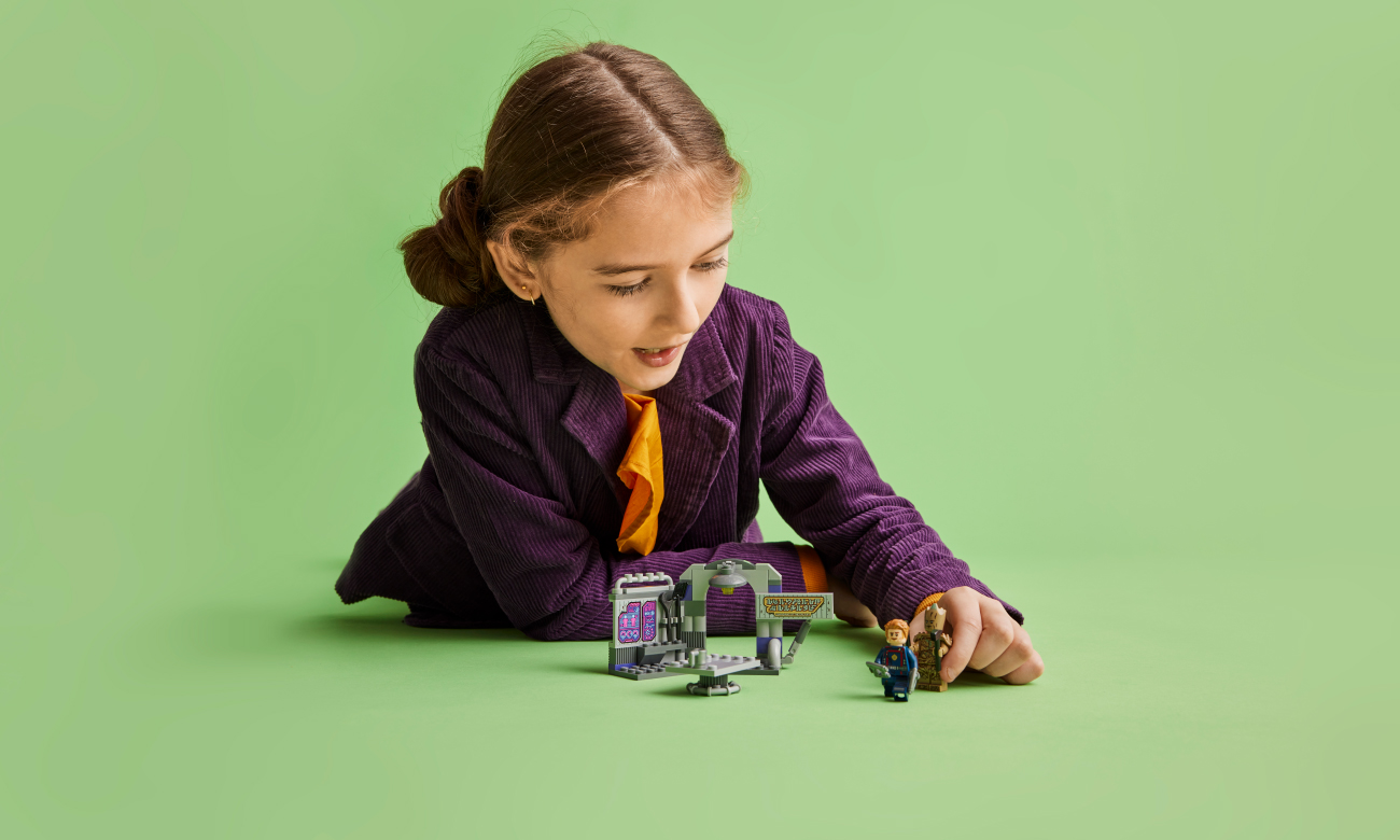 zestaw klocków lego ze strażników galaktyki