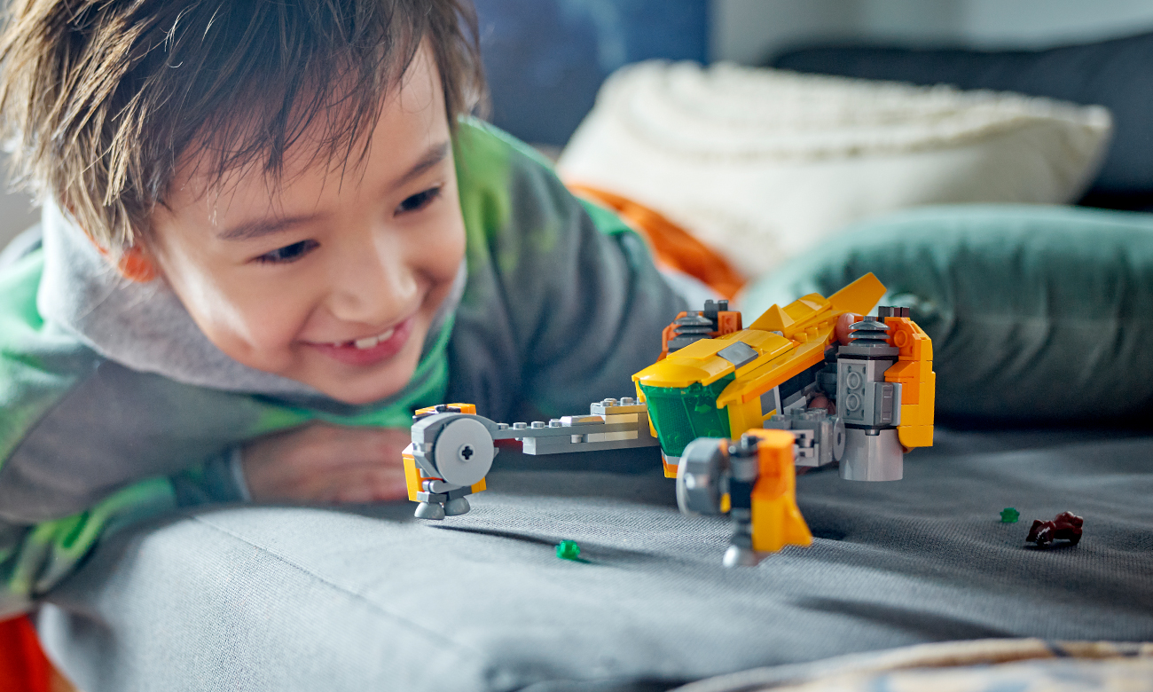 statek kosmiczny z klocków lego
