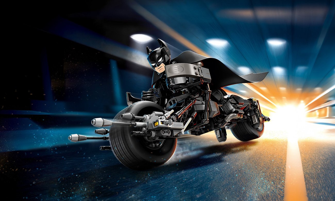 LEGO DC Super Heroes 76273 Figurka Batmana i batcykl