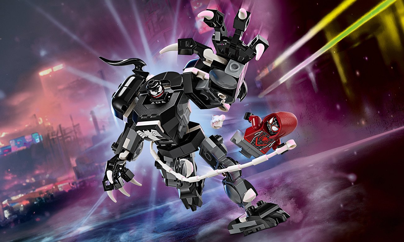 LEGO Marvel Заводна броня Venom vs. Майлз Моралес 76276