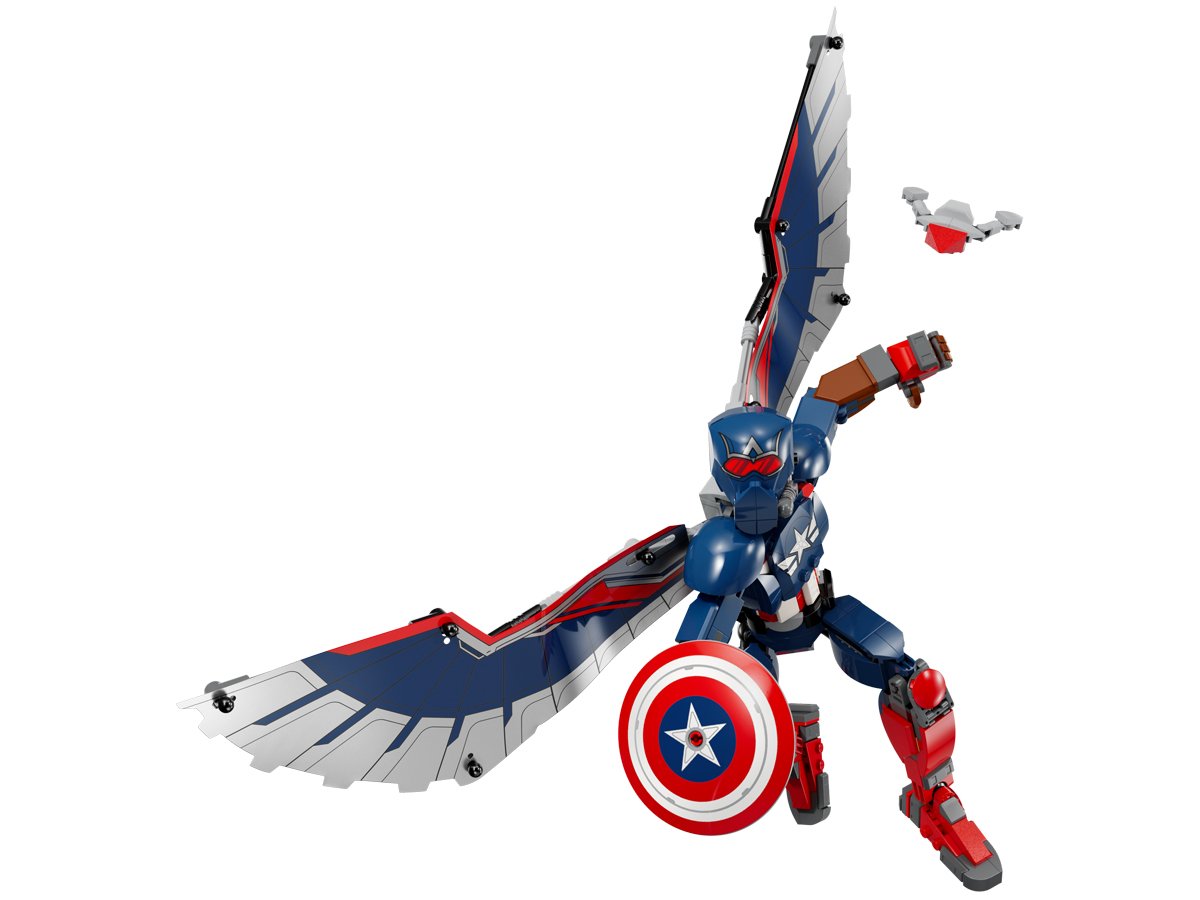 LEGO Marvel 76296 Figurka nowego Kapitana Ameryki