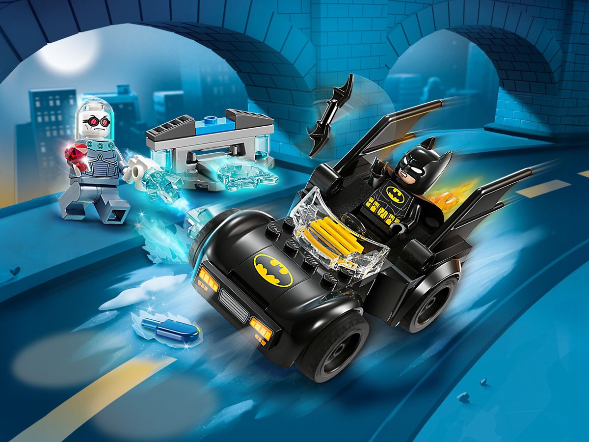 LEGO DC Super Heroes 76301 Batman und Batmobil gegen Mr. Freeze