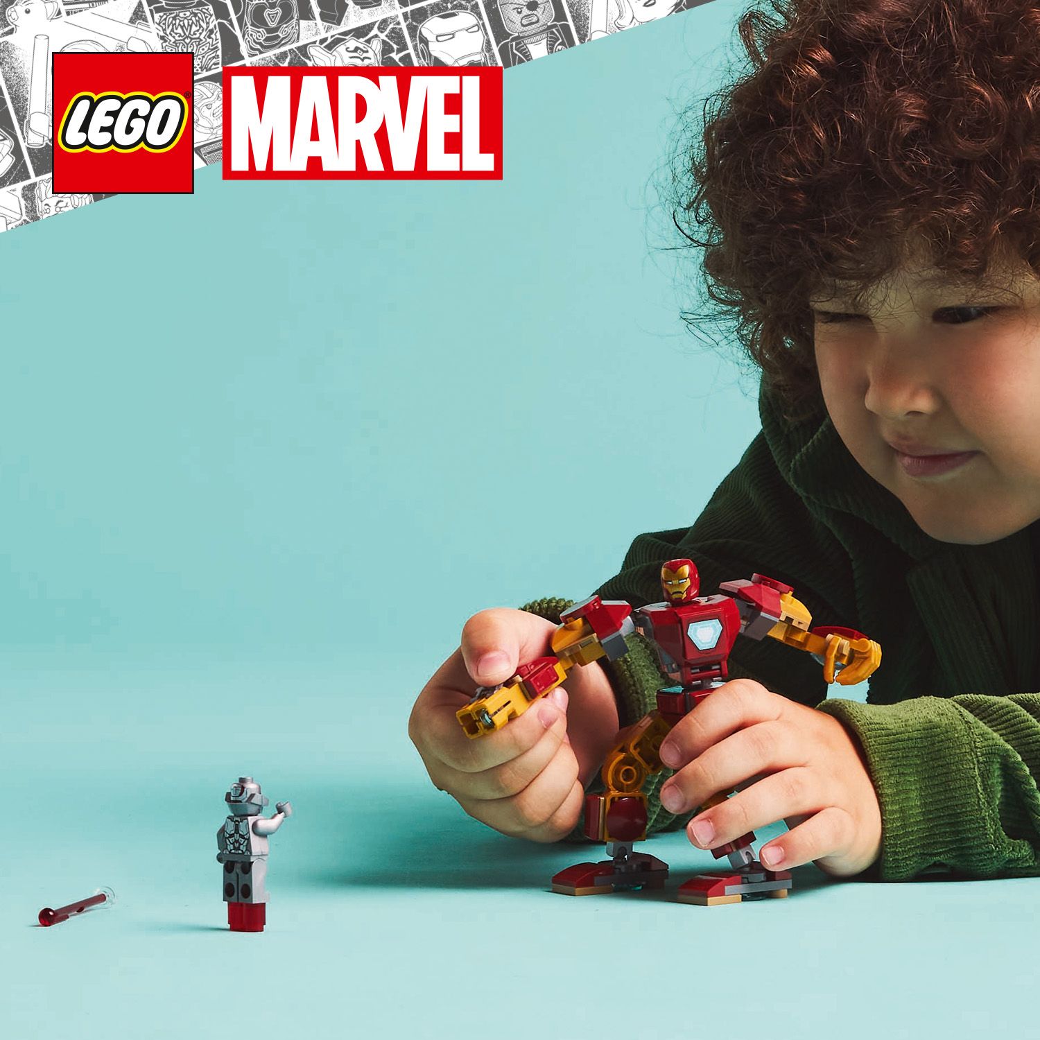 Zestaw z Iron Manem do zbudowania