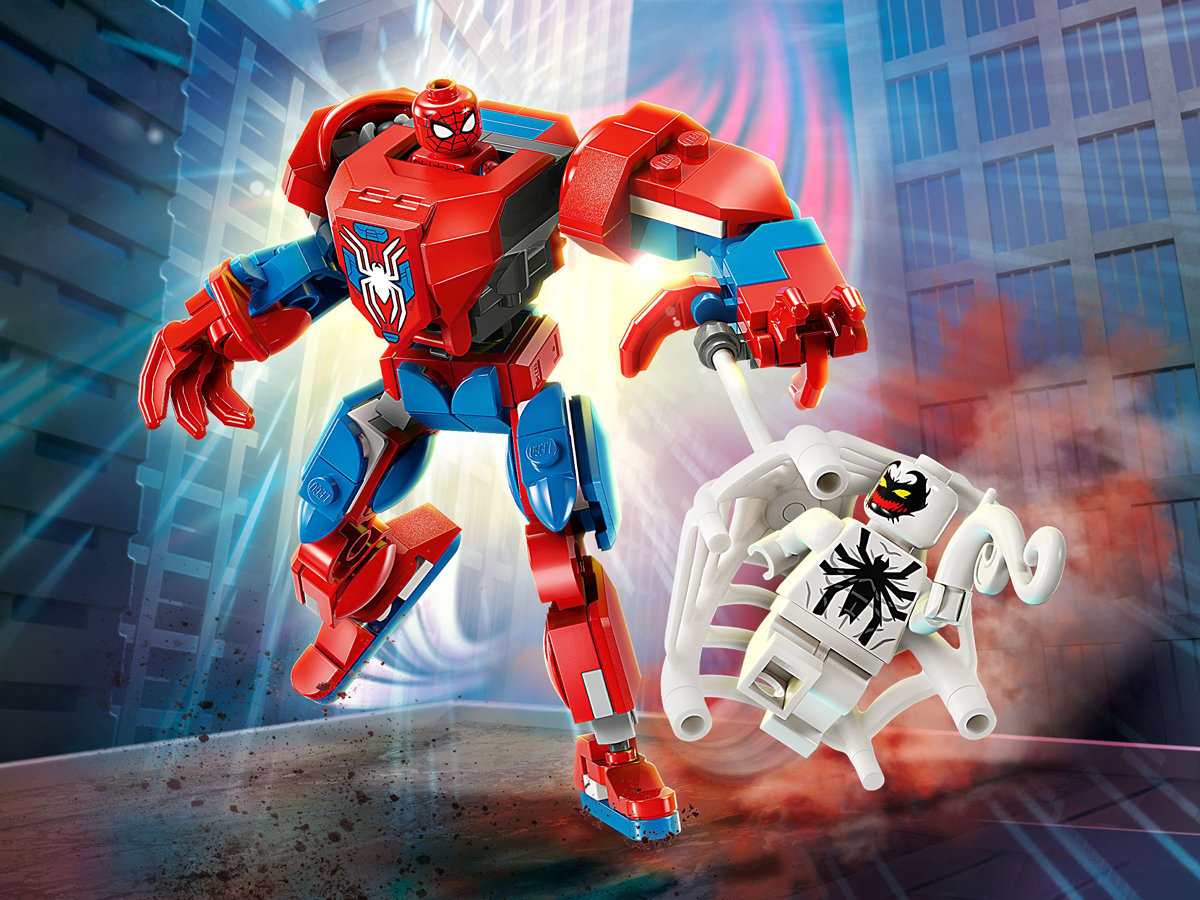 LEGO Marvel 76308 Spider-Mans Mech gegen Anti-Venom