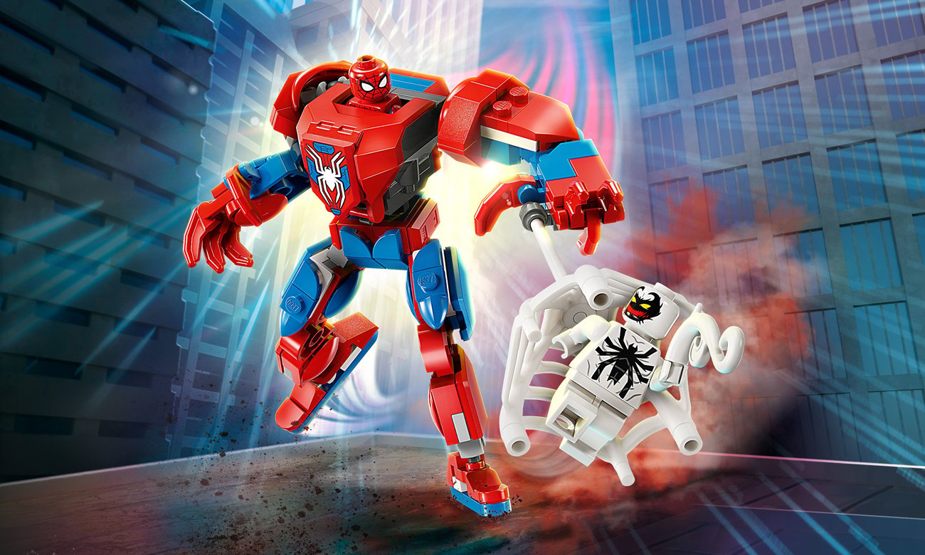 LEGO Marvel 76308 Spider-Mans Mech gegen Anti-Venom