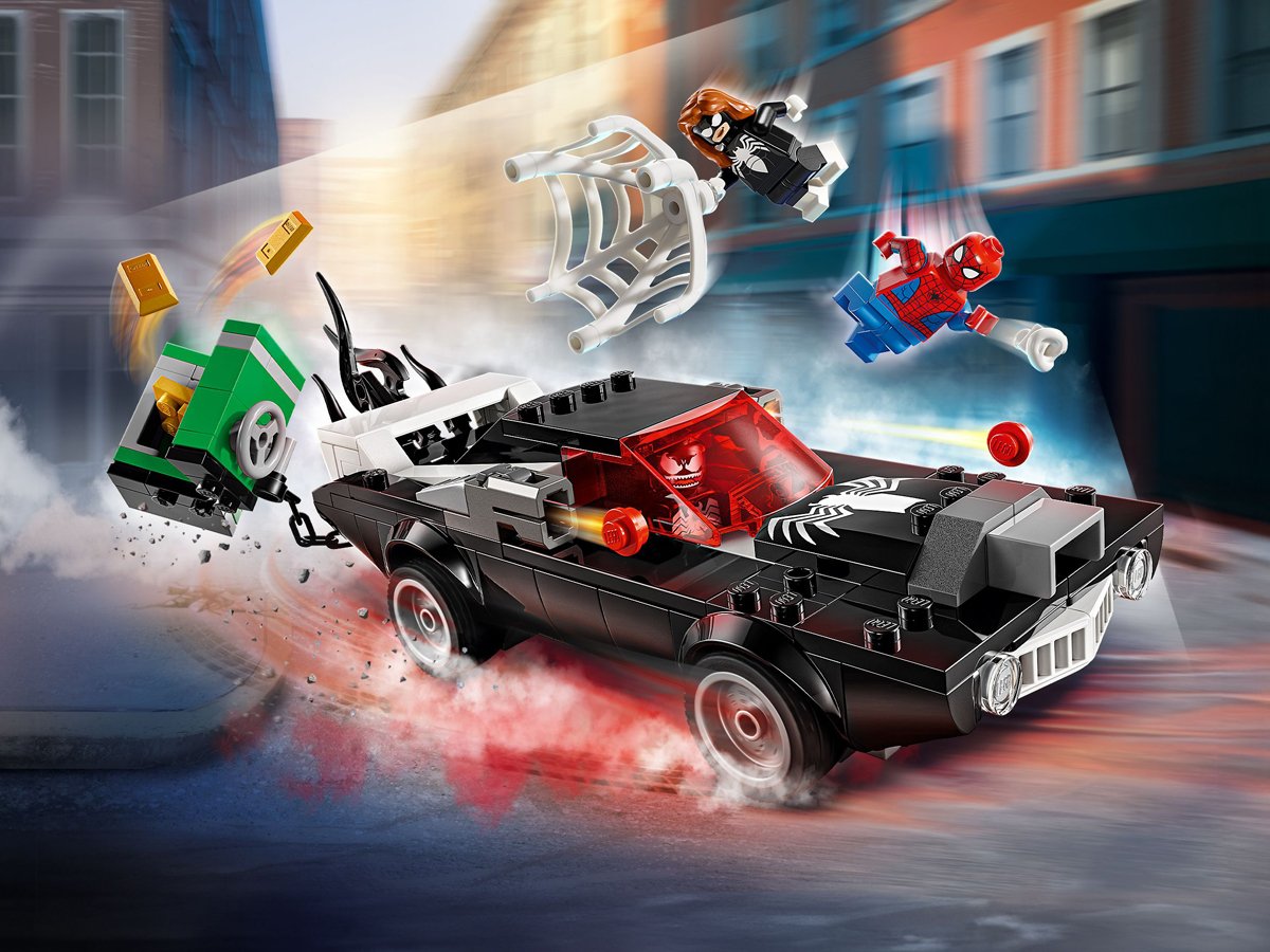 LEGO Marvel 76309 Spider-Man vs. Venoms Muscle-Car