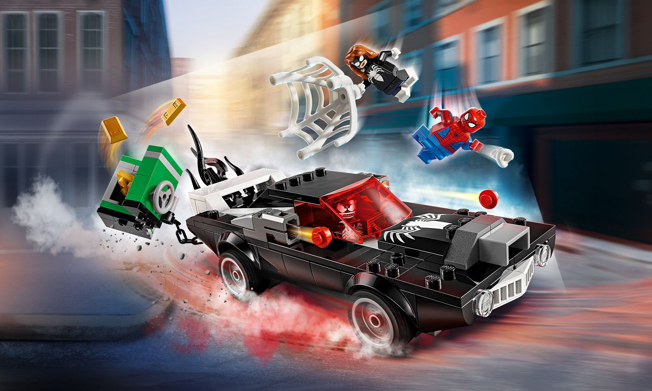 LEGO Marvel 76309 Spider-Man vs. Venoms Muscle-Car