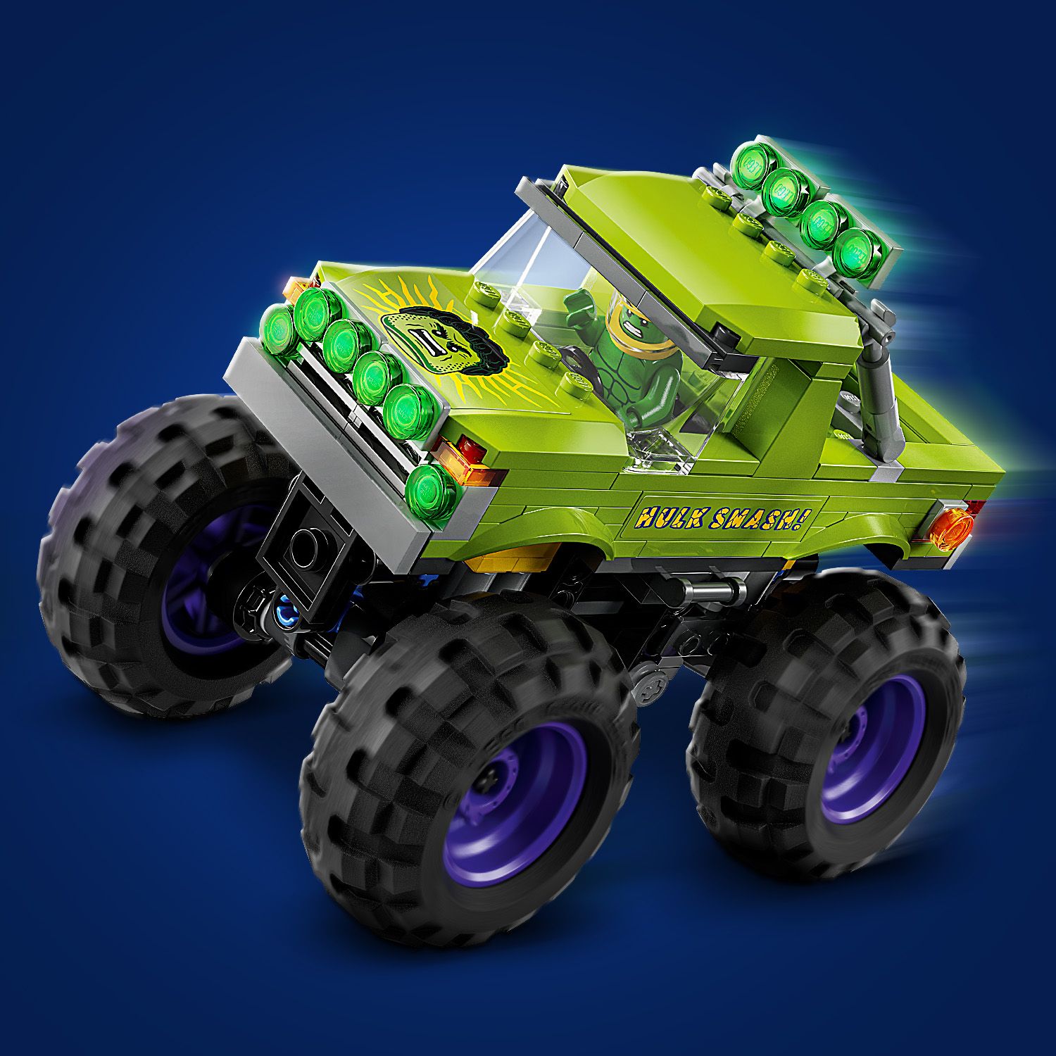Monster truck inspirowany Hulkiem