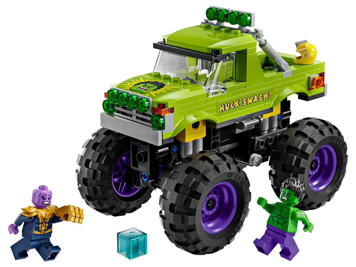 LEGO Marvel 76312 Monster truck Hulka kontra Thanos