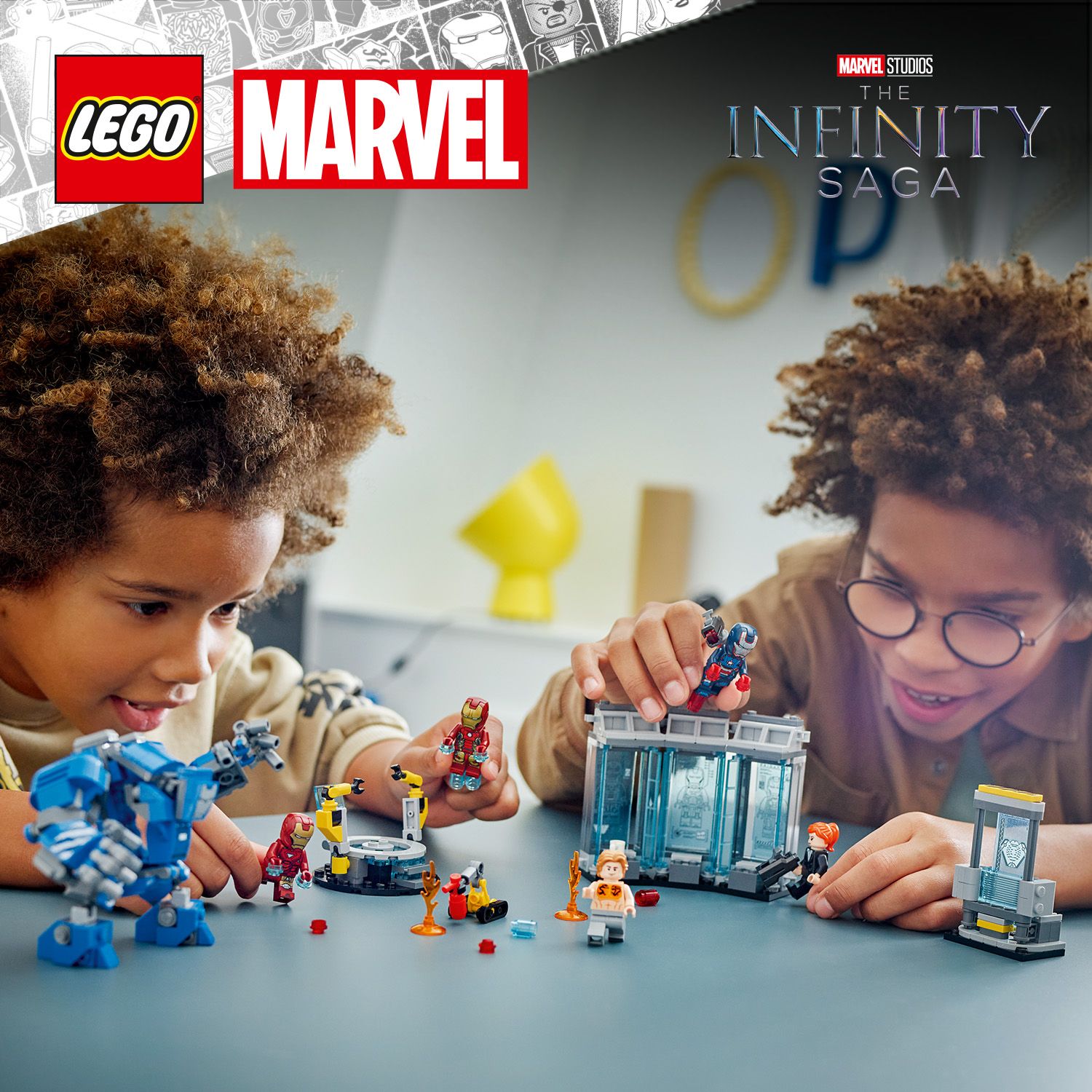 Zabierz fanów Marvela do laboratorium Iron Mana