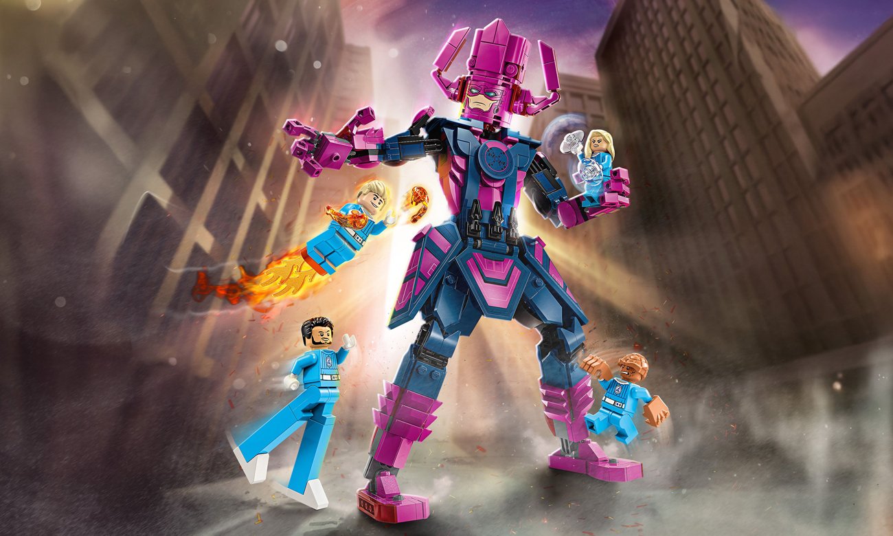 LEGO Marvel 76316 Figurka Fantastycznej Czwórki kontra Galactus 76316