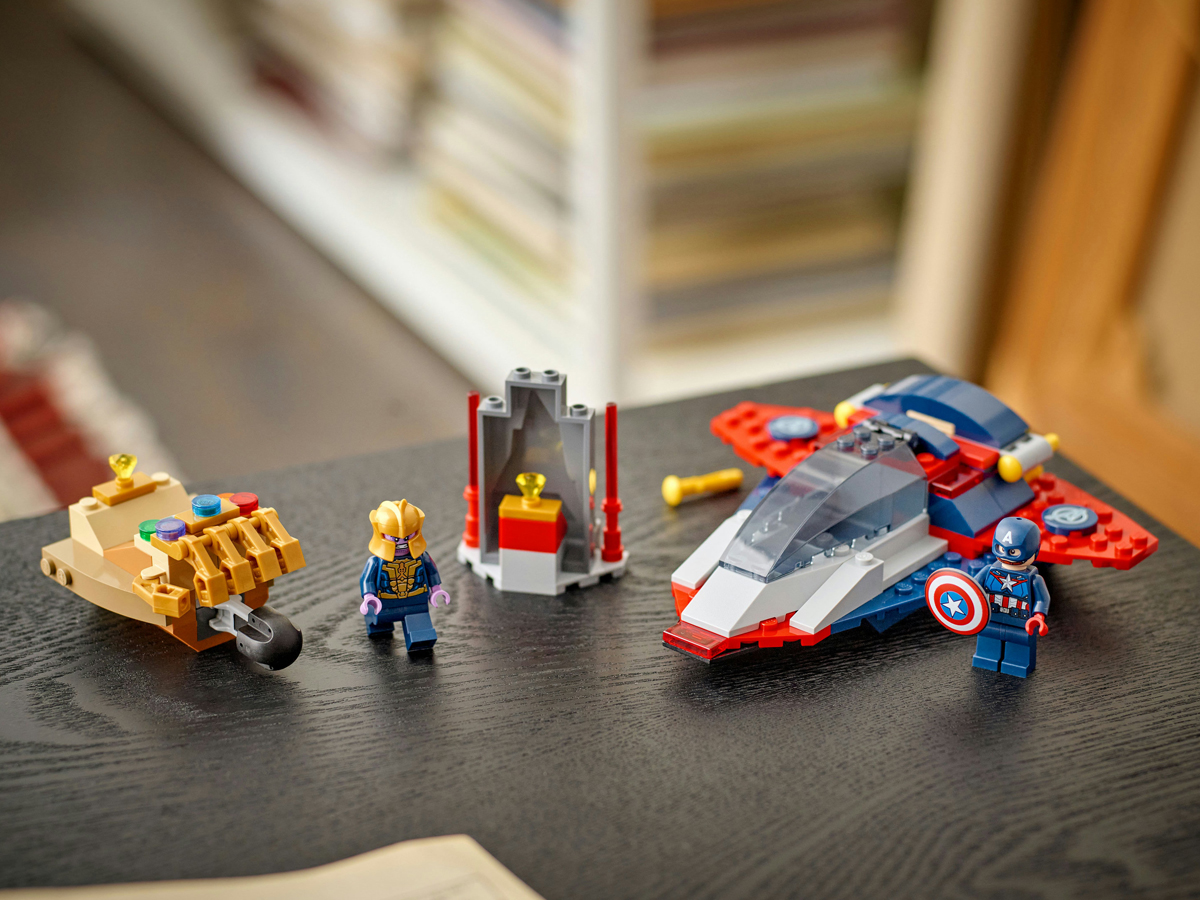 LEGO Marvel 76319 Kapitan Ameryka kontra Thanos
