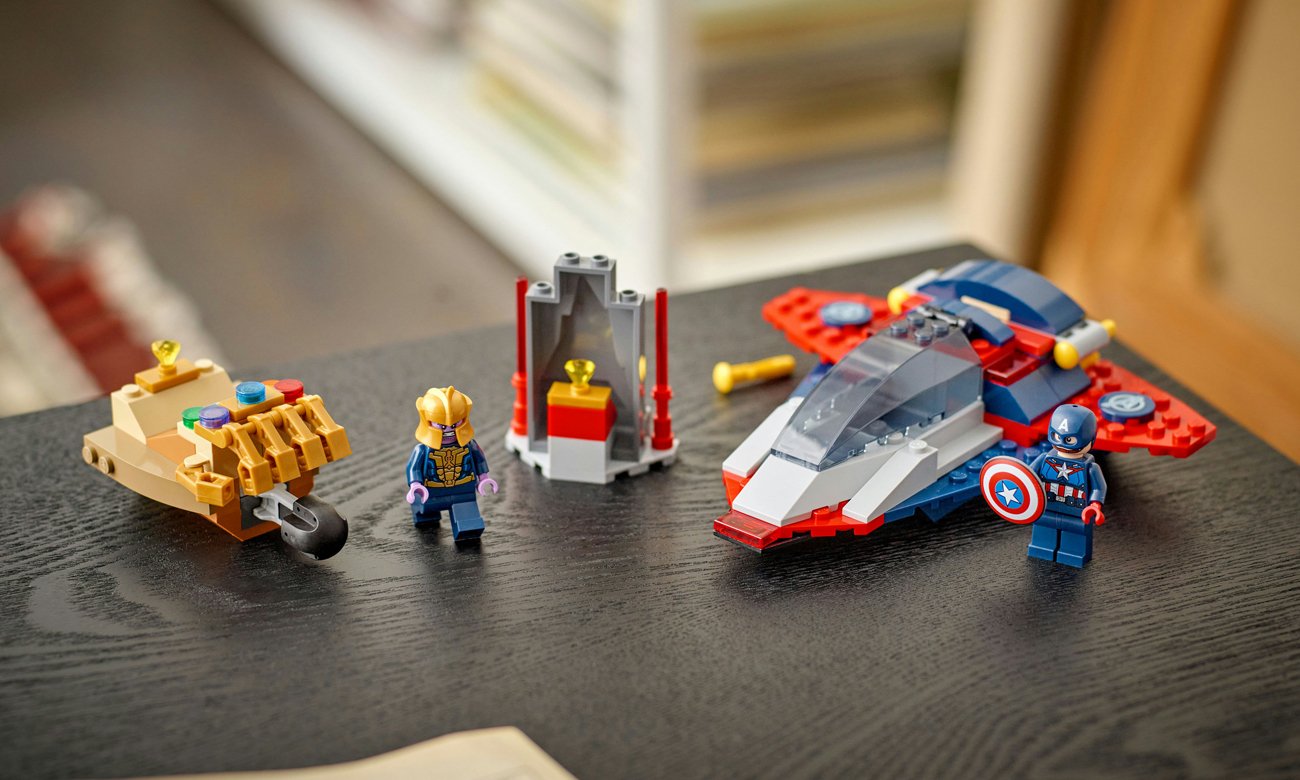 LEGO Marvel 76319 Kapitan Ameryka kontra Thanos