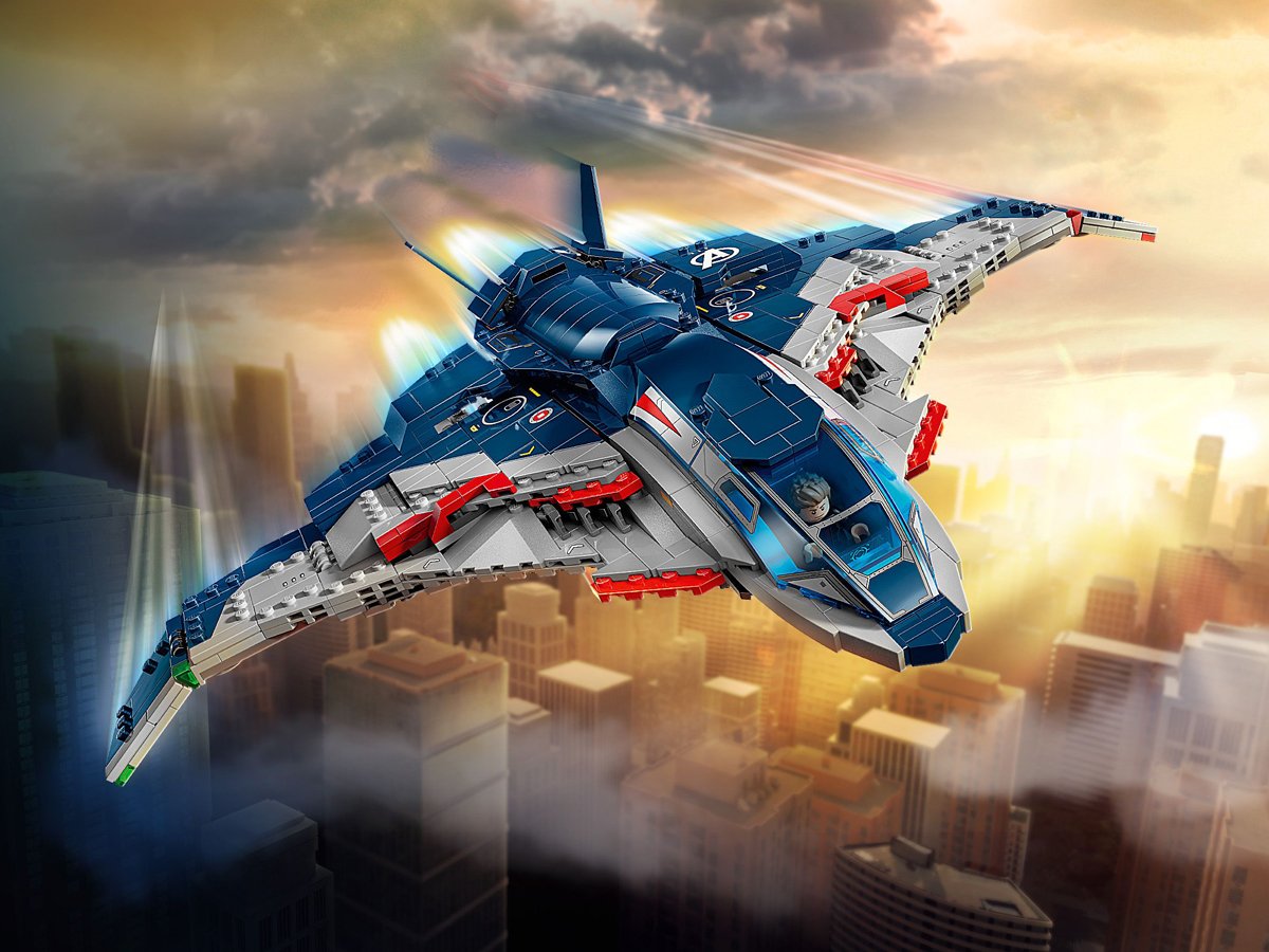 LEGO Marvel 76325 Avengers: Czas Ultrona – Quinjet