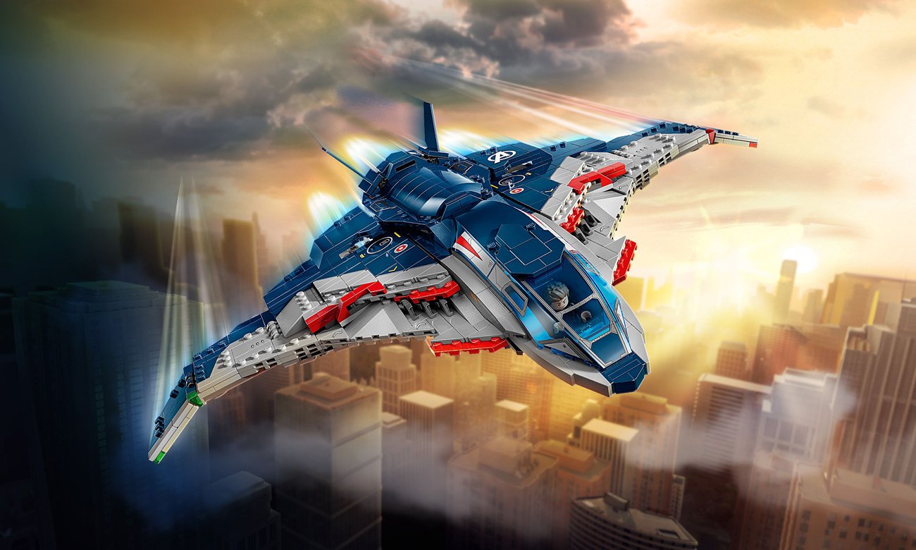 LEGO Marvel 76325 Avengers: Czas Ultrona – Quinjet