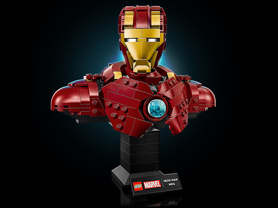 LEGO Marvel Popiersie Iron Mana MK4 76327