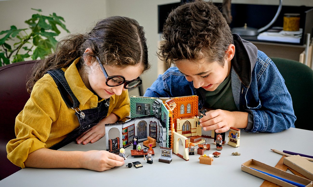 sala lekcyjna lego harry potter