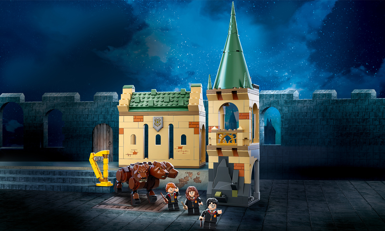 LEGO Harry Potter Hogwart: spotkanie z Puszkiem