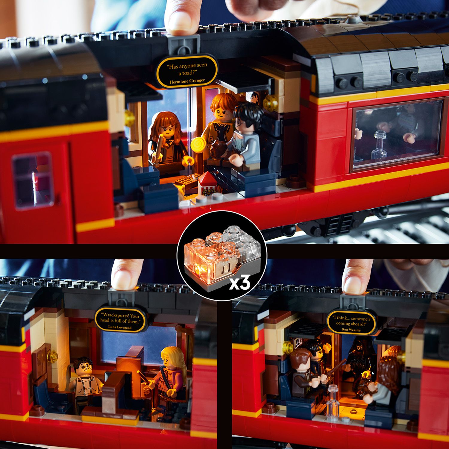 Lego Harry Potter Hogwarts Express Edição Colecionador 76405 - Brinquedos  de Montar e Desmontar - Magazine Luiza