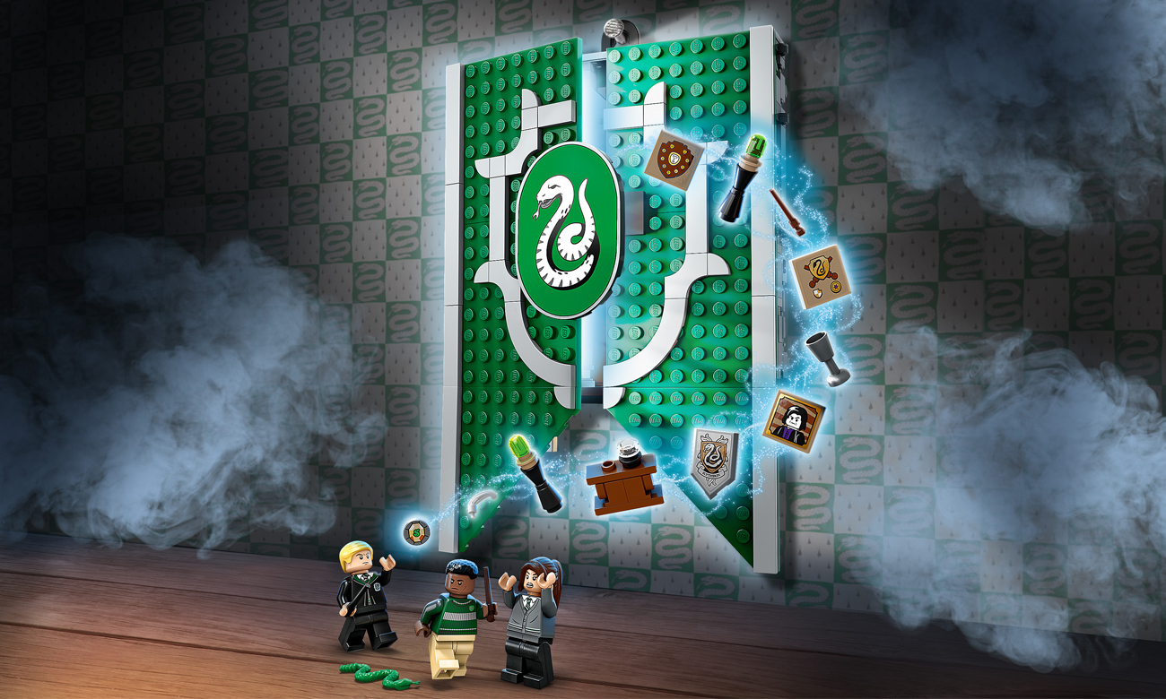 LEGO Harry Potter Flaga Slytherinu