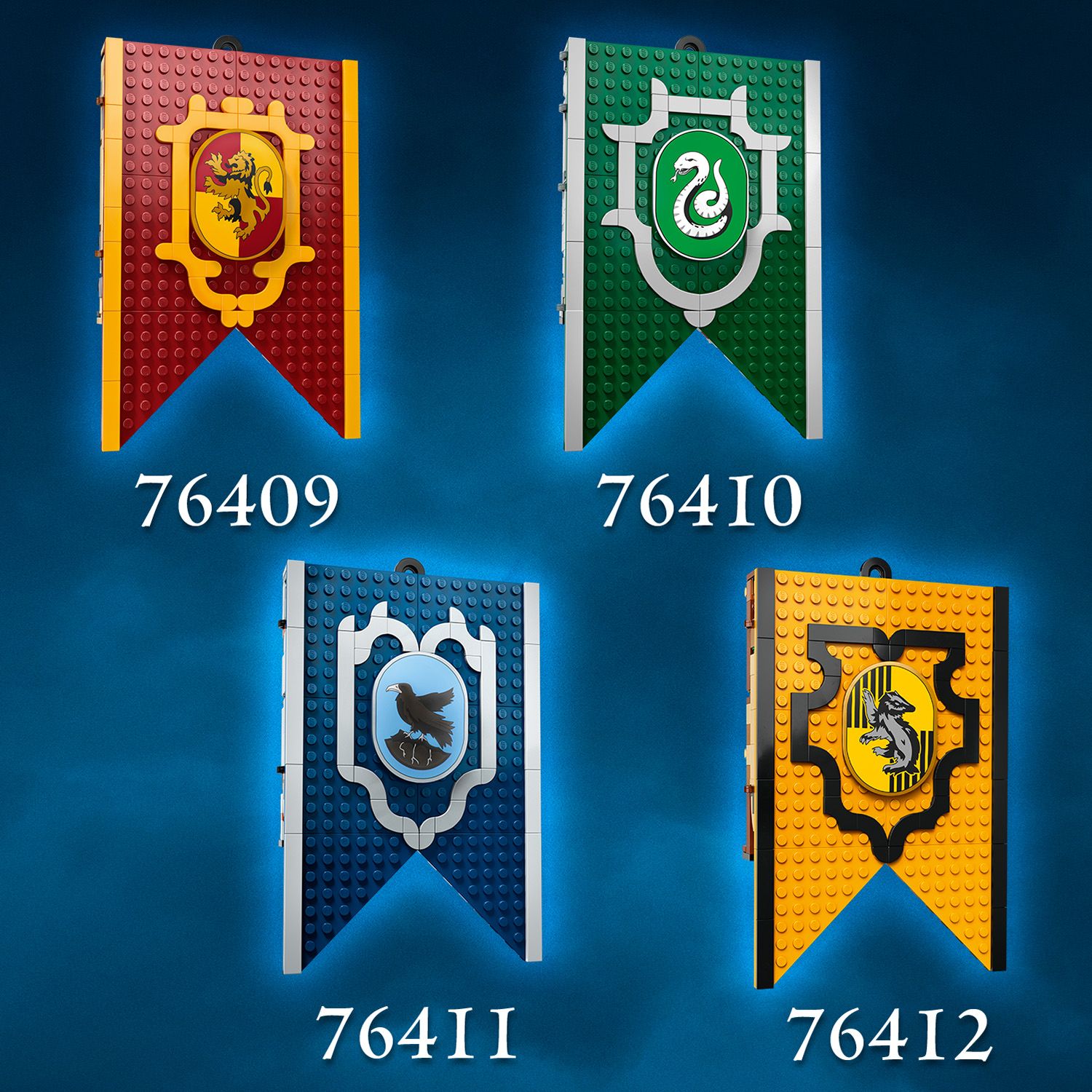 Cztery flagi do zebrania