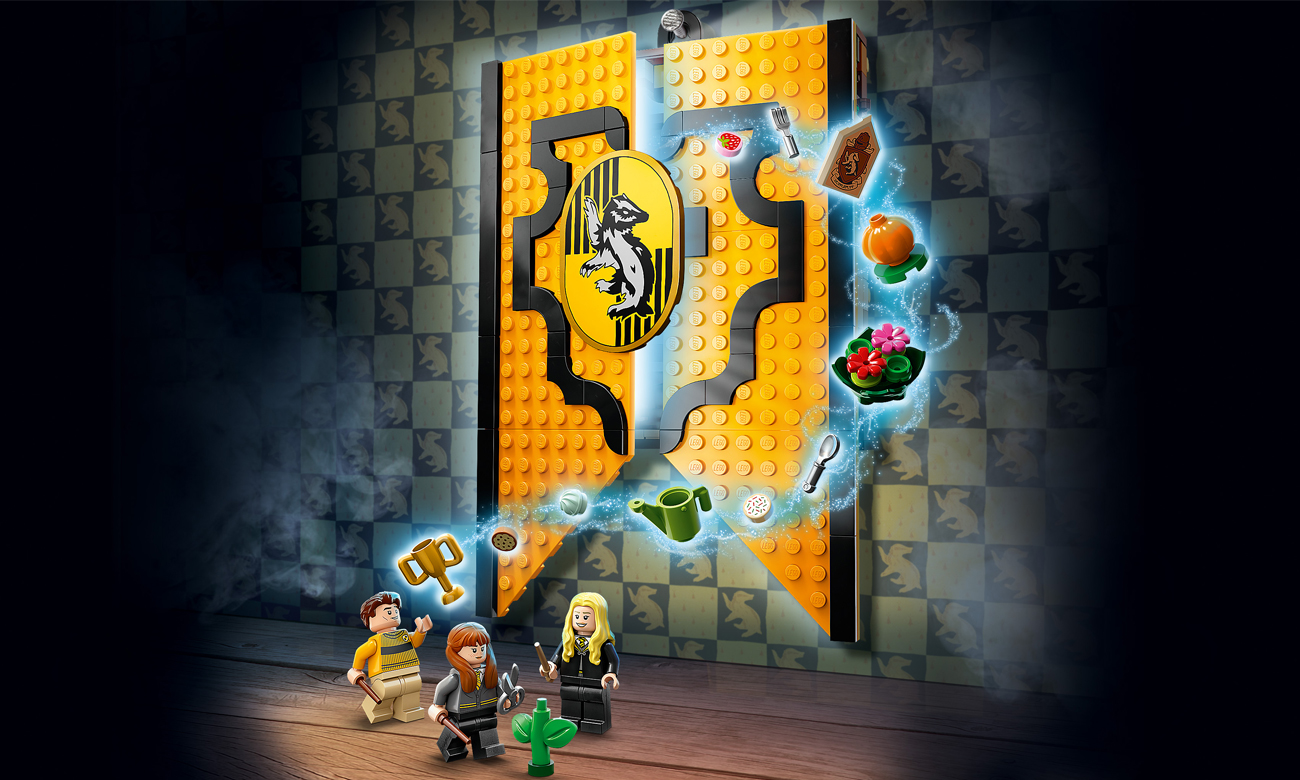 LEGO Harry Potter Flaga Hufflepuffu