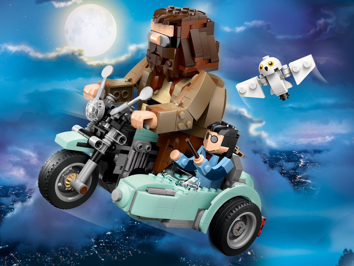 LEGO Harry Potter 76443 Hagrids und Harrys Motorradfahrt