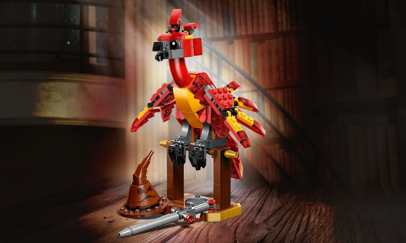 LEGO Harry Potter 76448 Fawkes: feniks Dumbledore'a