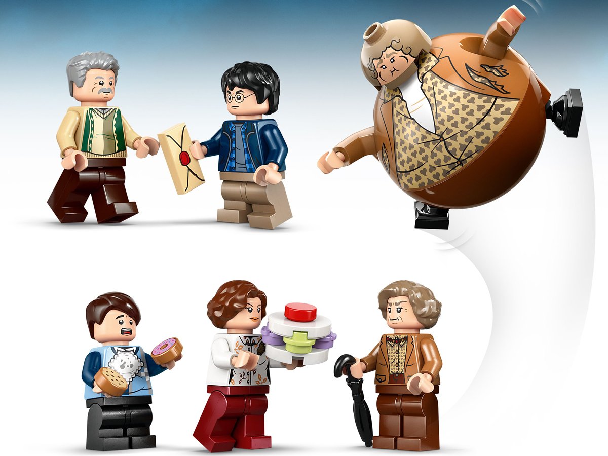 LEGO Harry Potter 76451 Privet drive: wizyta ciotki Marge