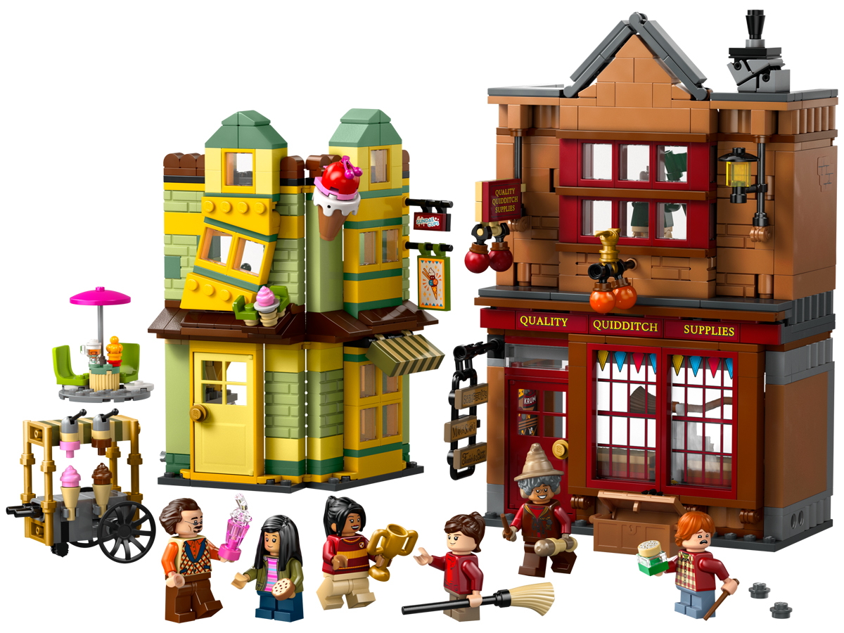 LEGO Harry Potter 76452 Markowy sprzęt do quidditcha i lodziarni