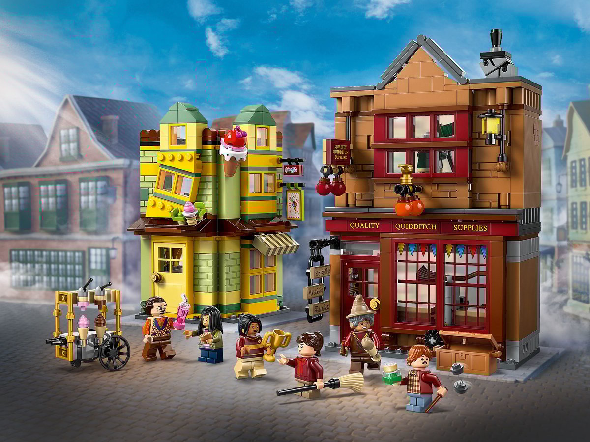 LEGO Harry Potter 76452 Markowy sprzęt do quidditcha i lodziarni