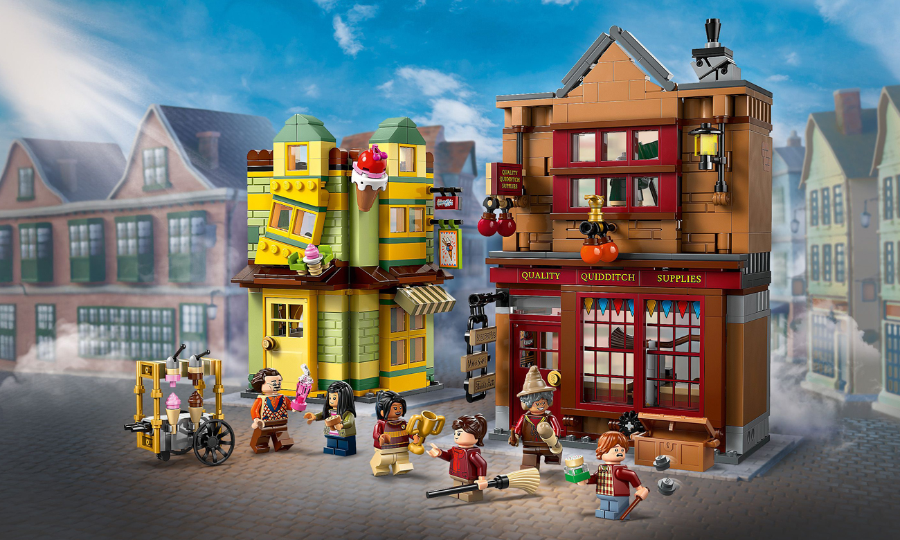 LEGO Harry Potter 76452 Markowy sprzęt do quidditcha i lodziarni
