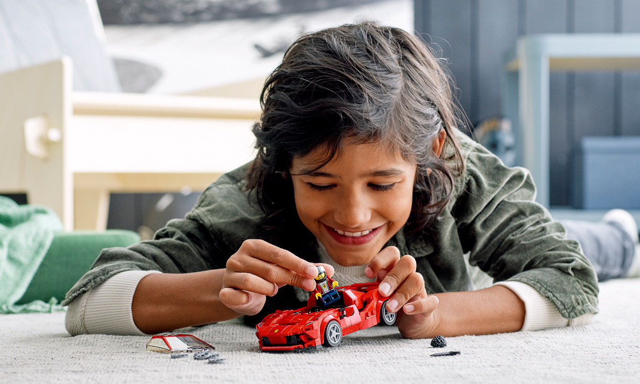 lego samochód ferrari