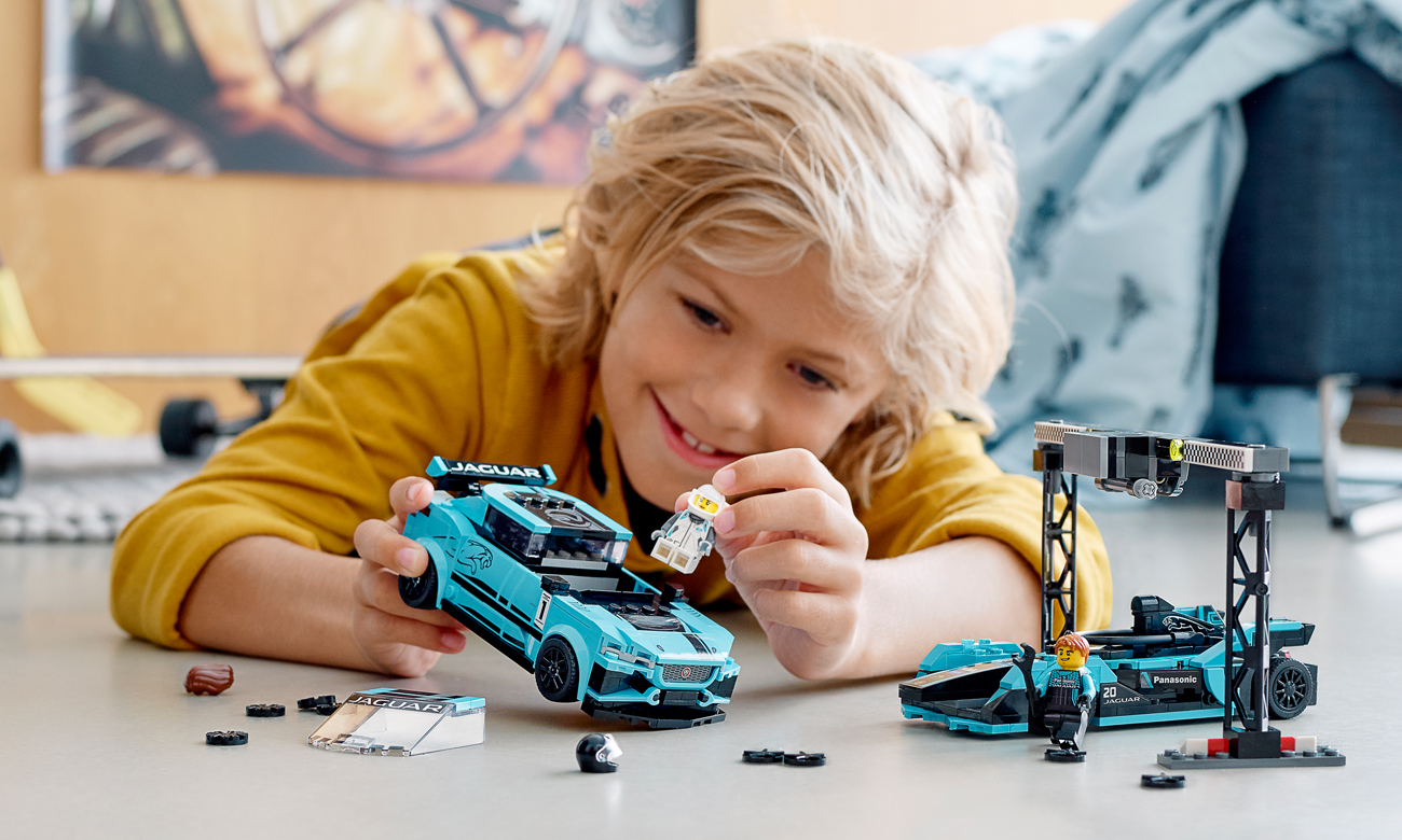 lego samochód jaguar