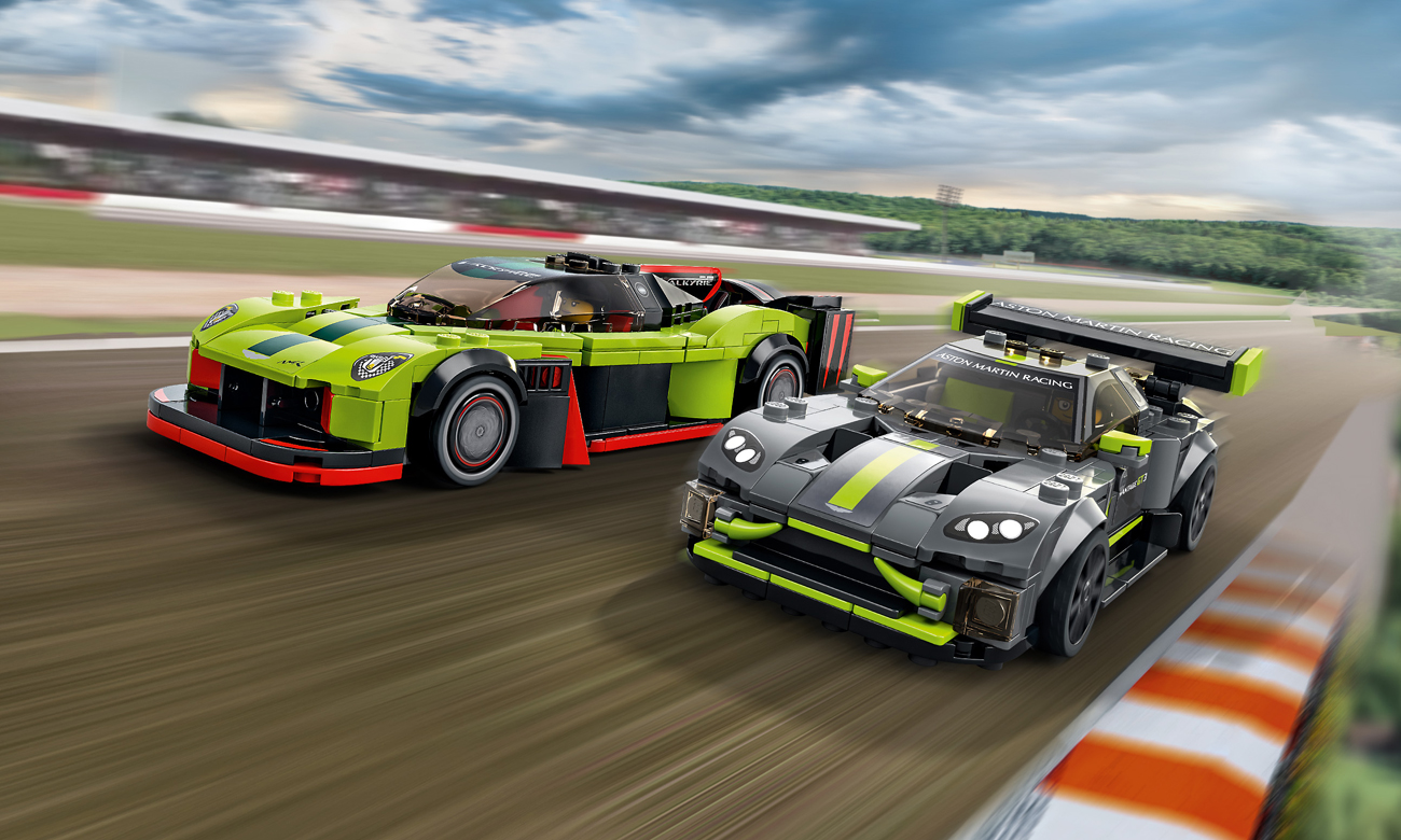 LEGO Speed ​​​​Champions Aston Martin Valkyrie і Vantage