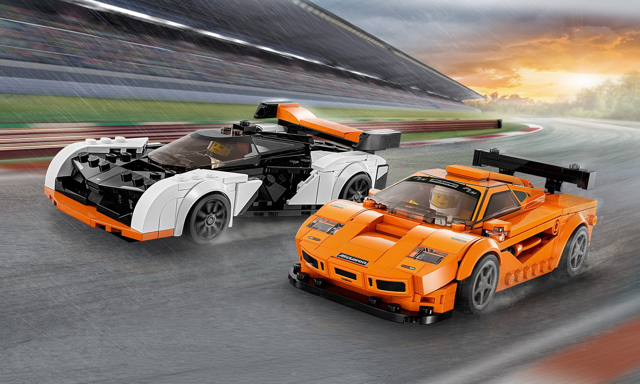 LEGO Speed ​​​​Champions McLaren Solus GT і McLaren F1 LM