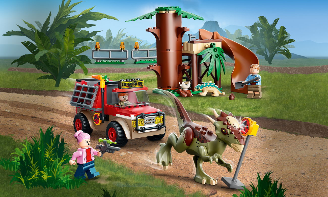LEGO Jurassic World Welociraptor: na ratunek dwupłatowcem