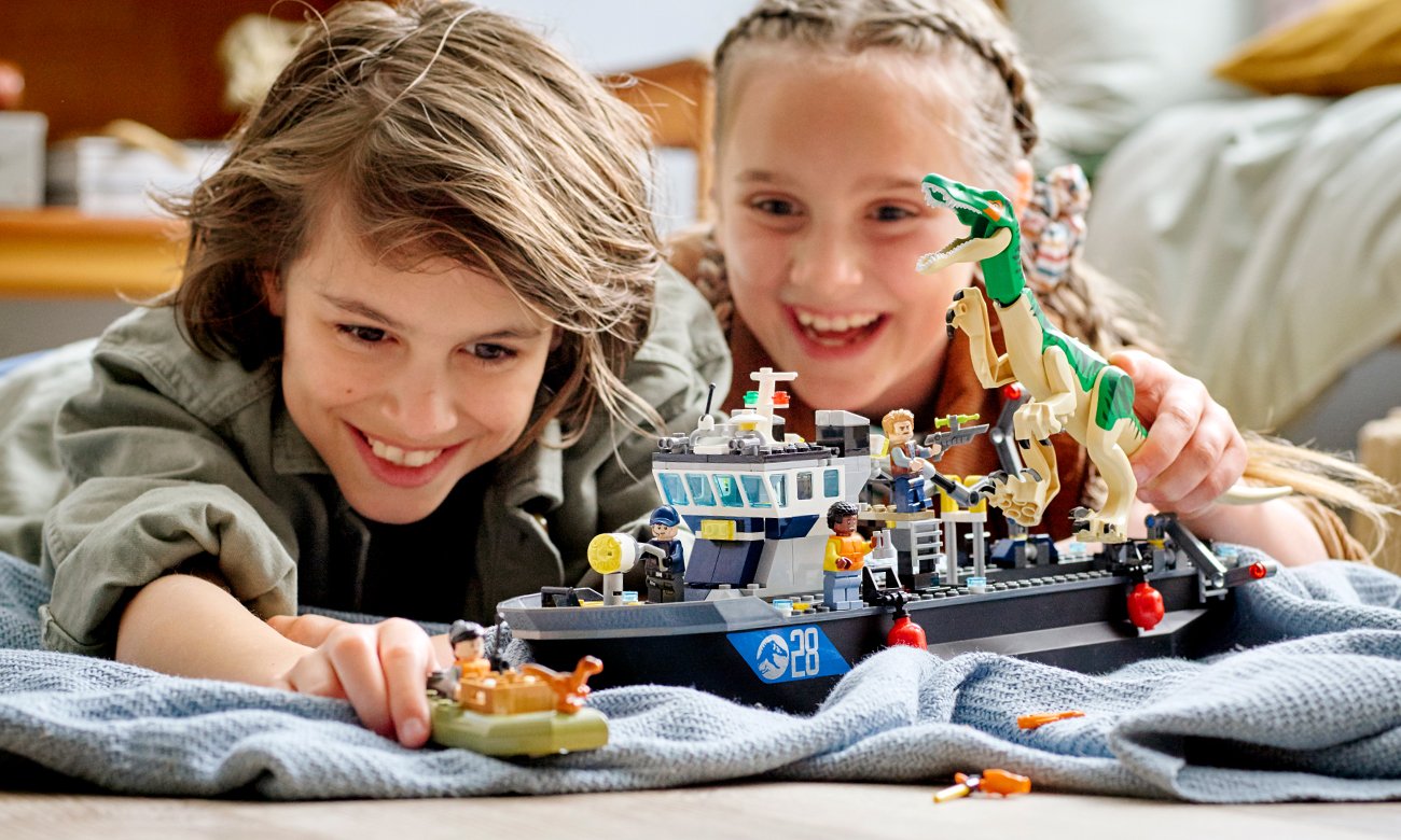 lego dinozaury