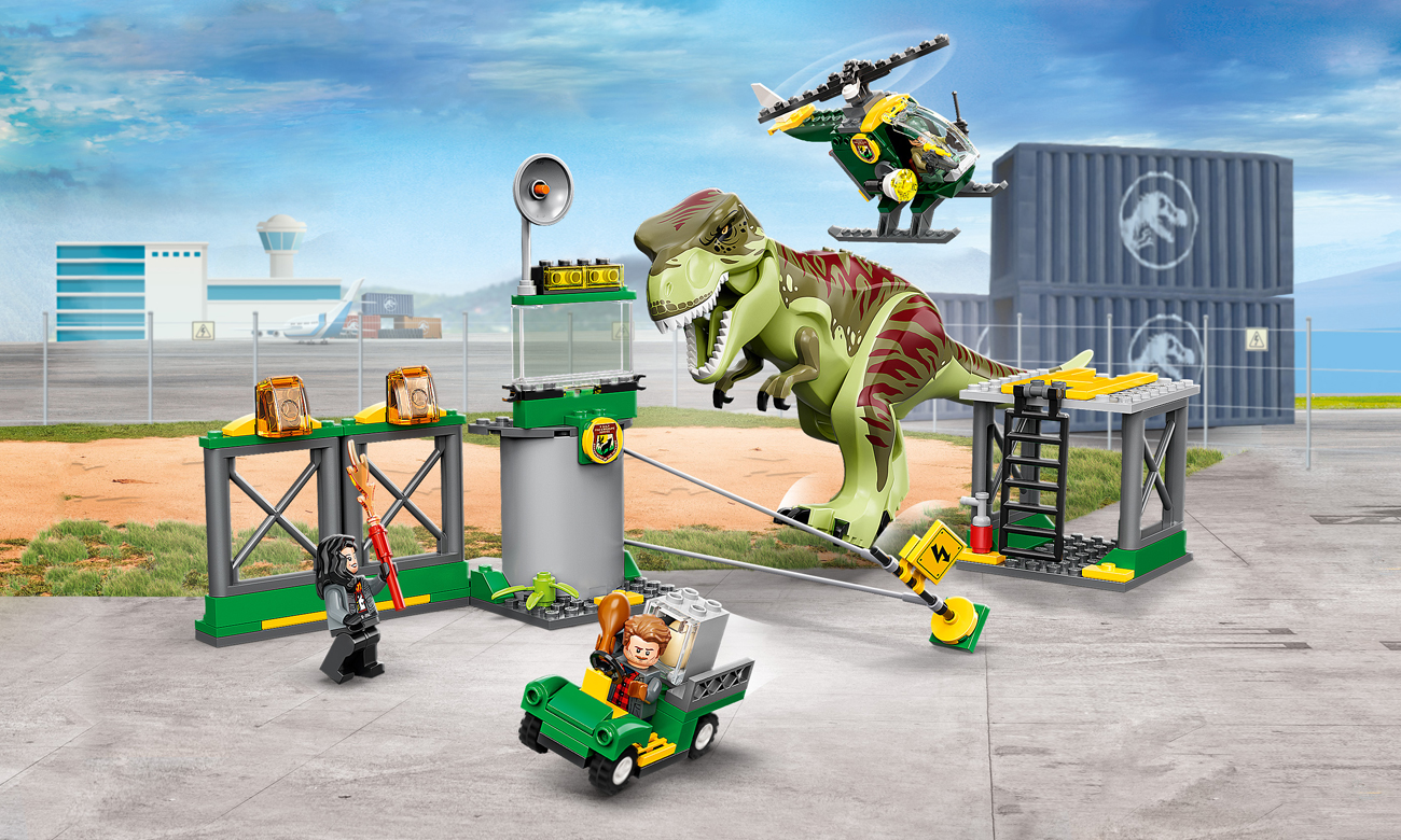 LEGO Jurassic World Ucieczka tyranozaura
