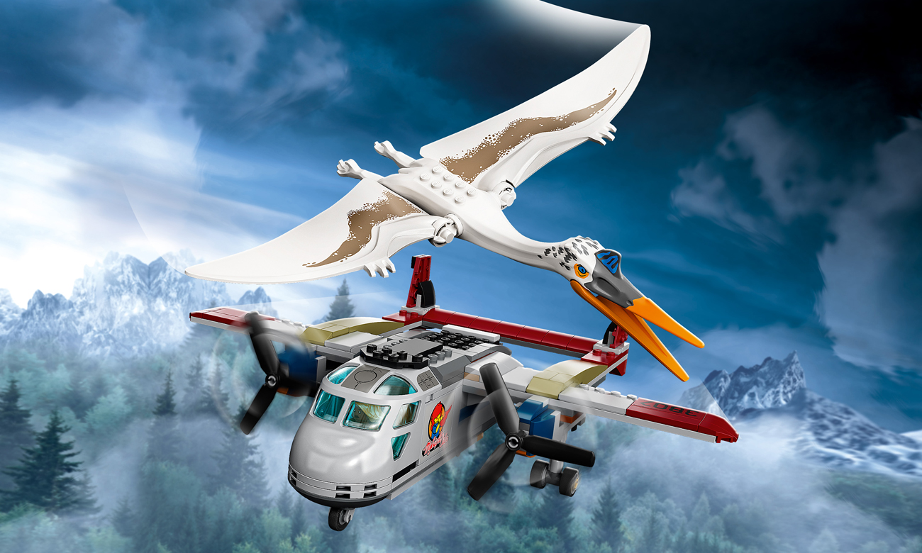 LEGO Jurassic World Kecalkoatl: zasadzka z samolotem