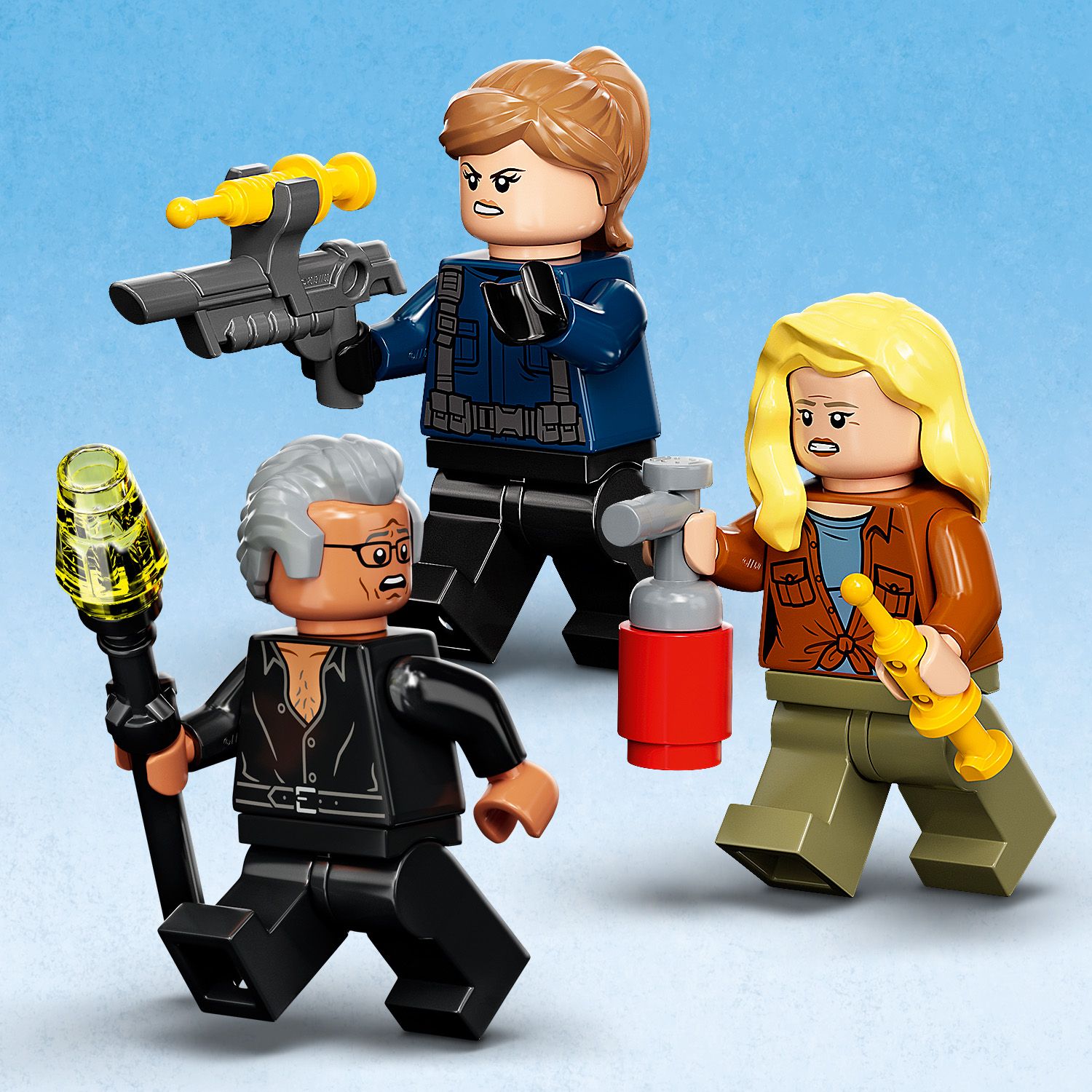 3 minifigurki do zabawy