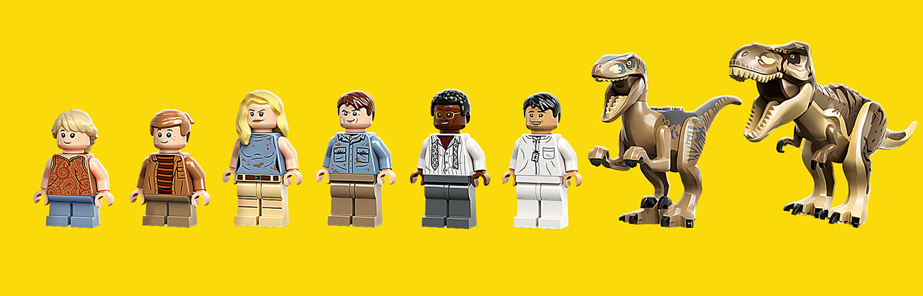 Minifigurki lego jurassic world